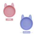 Piala Pengisapan Anak-Anak Non-Slip Feeding Silicone Bowl